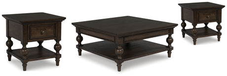 Furniture City Houma - Ashley Furniture - Veramond Coffee Table and 2 End Tables - Coffee Table and 2 End Tables - T694T1