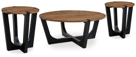 Furniture City Houma - Ashley Furniture - Hanneforth Coffee Table and 2 End Tables - Coffee Table and 2 End Tables - T726T1