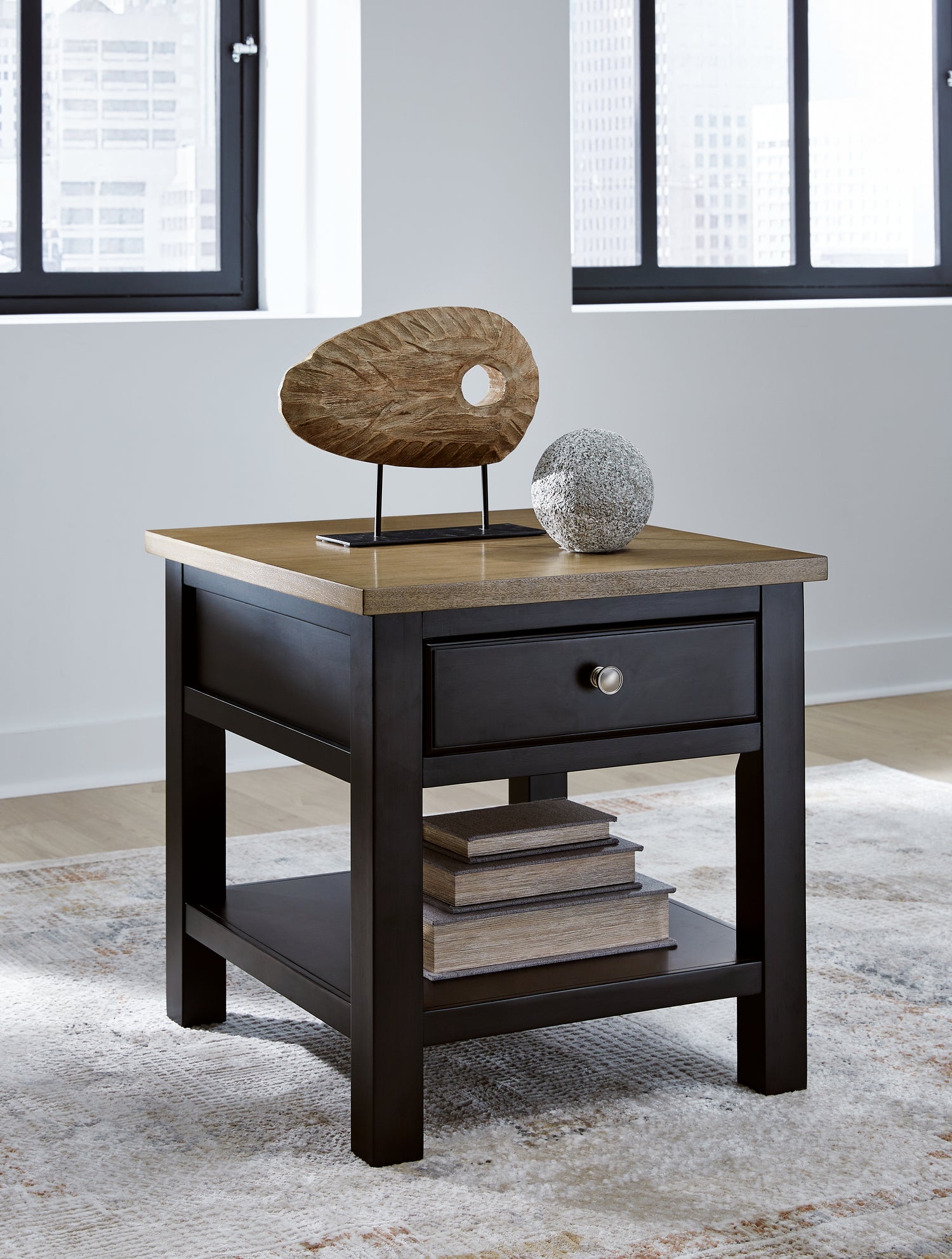 Furniture City Houma - Ashley Furniture - Drazmine End Table - Rectangular End Table - T734-3