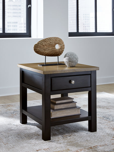 Furniture City Houma - Ashley Furniture - Drazmine End Table - Rectangular End Table - T734-3
