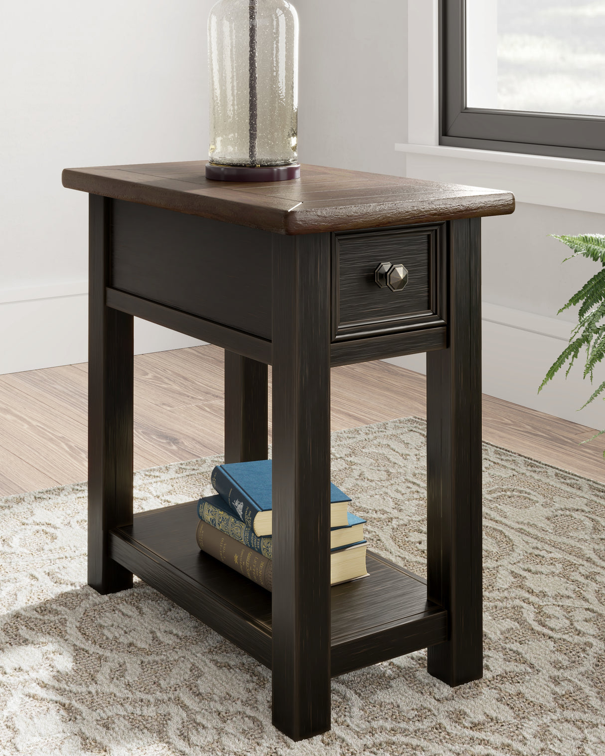 Furniture City Houma - Ashley Furniture - Tyler Creek Chairside End Table - Chair Side End Table - T736-107