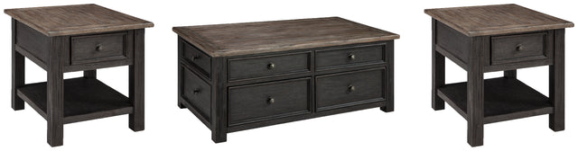 Furniture City Houma - Ashley Furniture - Tyler Creek Coffee Table and 2 End Tables - Coffee Table and 2 End Tables - T736T2