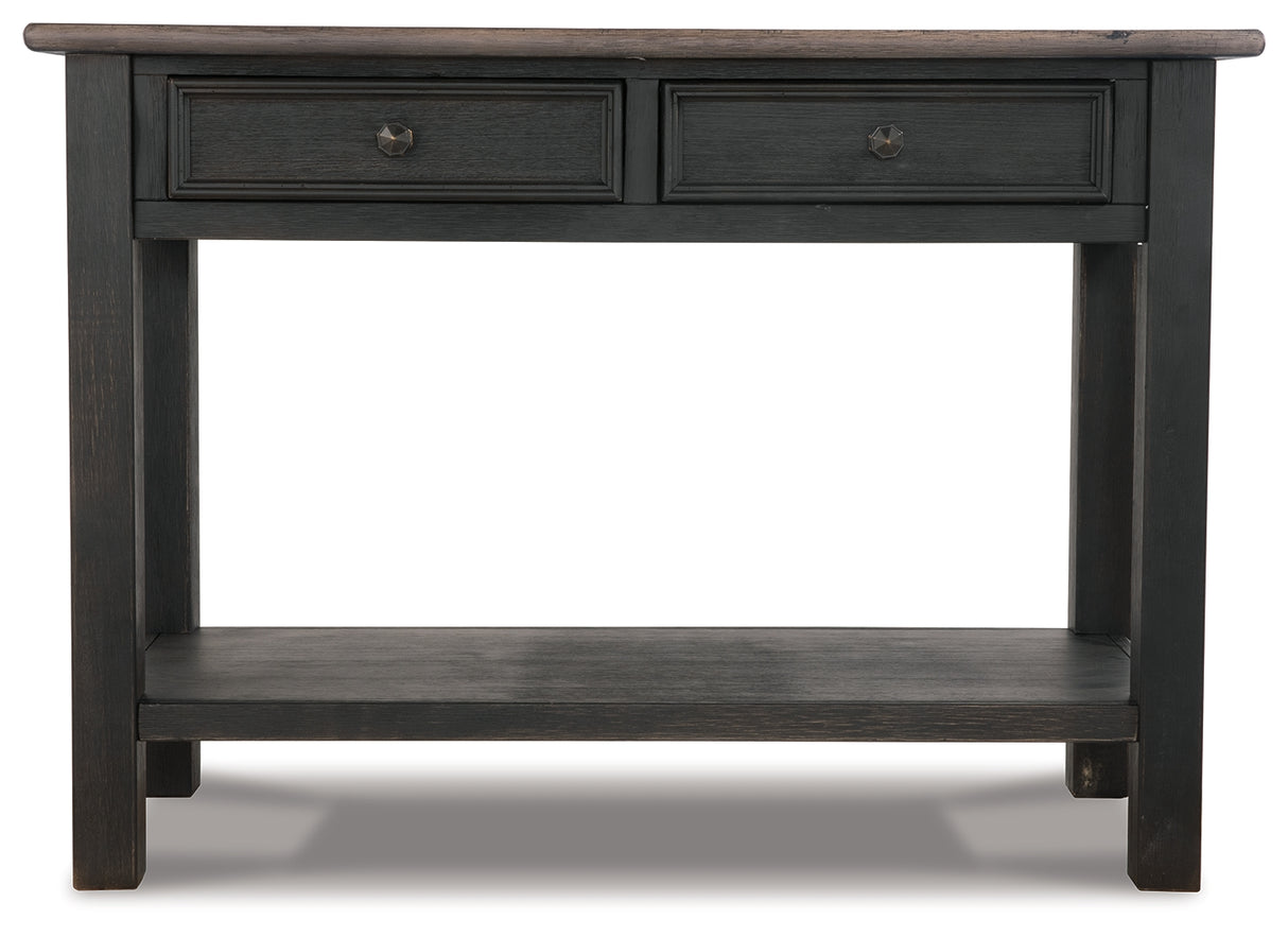 Tyler Creek Coffee Table and 2 End Tables with Console