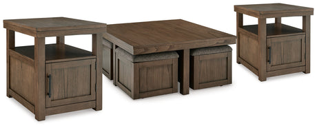 Furniture City Houma - Ashley Furniture - Boardernest Coffee Table and 2 End Tables - Coffee Table and 2 End Tables - T738T1