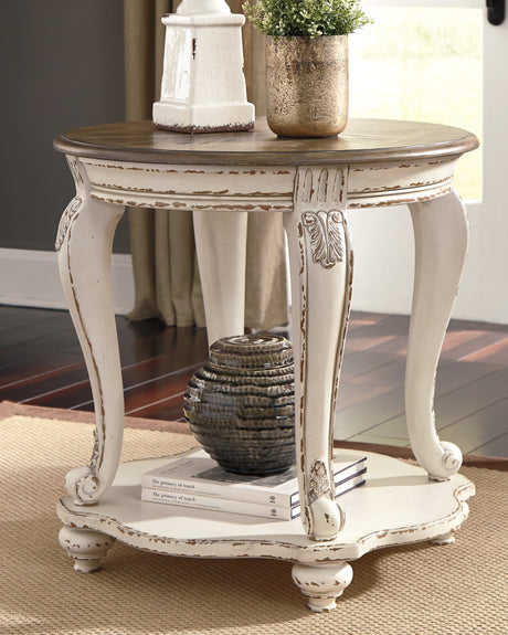 Furniture City Houma - Ashley Furniture - Realyn End Table - Round End Table - T743-6