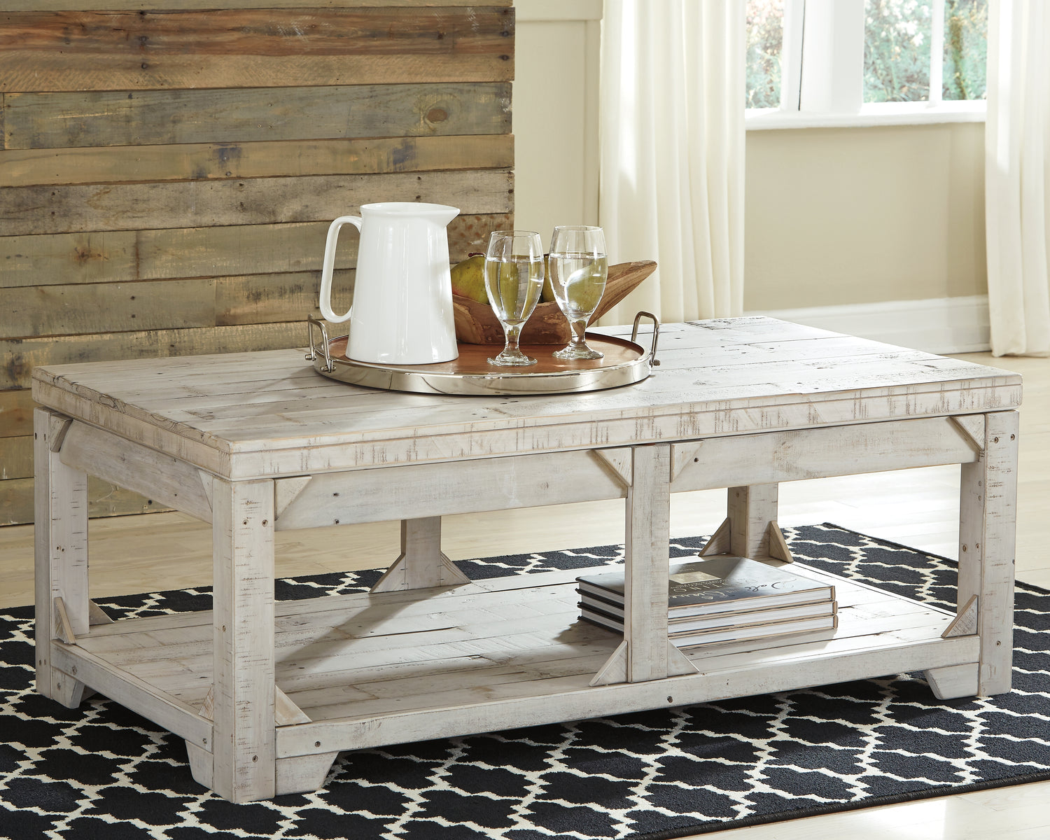 Fregine Coffee Table and 2 End Tables