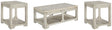 Furniture City Houma - Ashley Furniture - Fregine Coffee Table and 2 End Tables - Coffee Table and 2 End Tables - T755T1