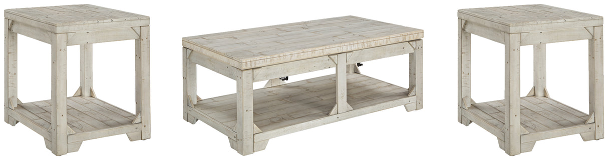 Furniture City Houma - Ashley Furniture - Fregine Coffee Table and 2 End Tables - Coffee Table and 2 End Tables - T755T1