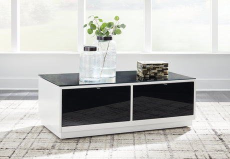 Furniture City Houma - Ashley Furniture - Gardoni Coffee Table - Rectangular Cocktail Table - T756-1