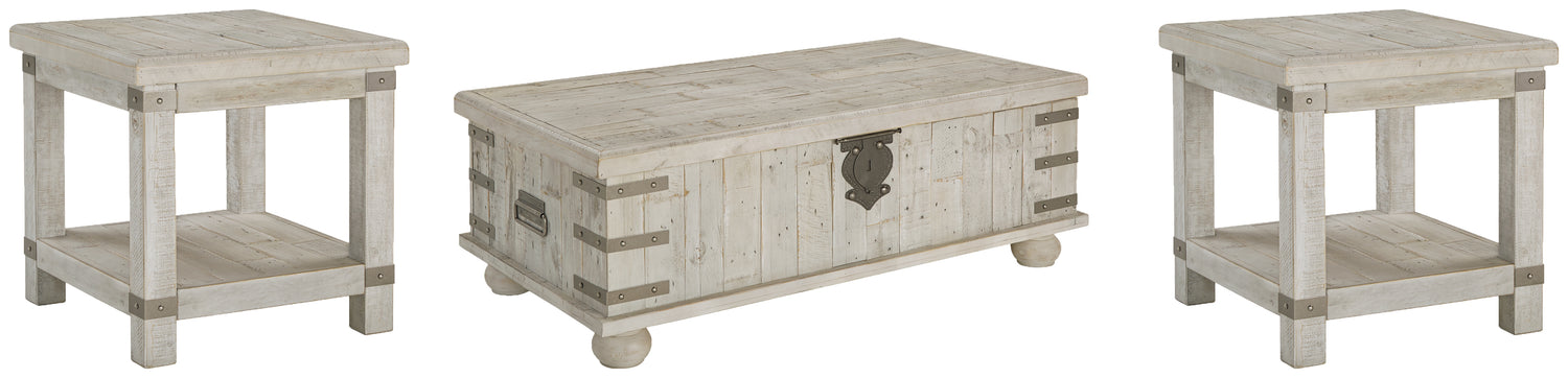 Furniture City Houma - Ashley Furniture - Carynhurst Coffee Table and 2 End Tables - Coffee Table and 2 End Tables - T757T1