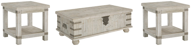 Furniture City Houma - Ashley Furniture - Carynhurst Coffee Table and 2 End Tables - Coffee Table and 2 End Tables - T757T1