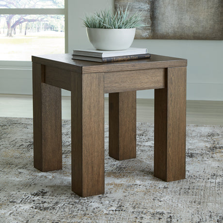 Furniture City Houma - Ashley Furniture - Rosswain End Table - Square End Table - T763-2