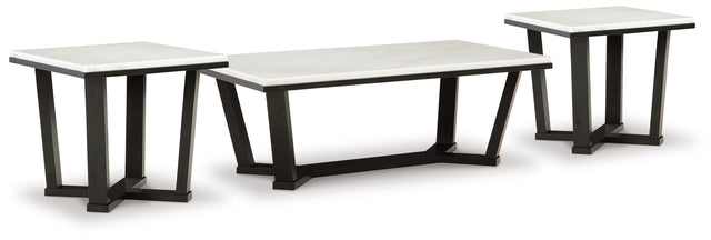 Furniture City Houma - Ashley Furniture - Fostead Coffee Table and 2 Ends - Coffee Table and 2 Ends - T770T1
