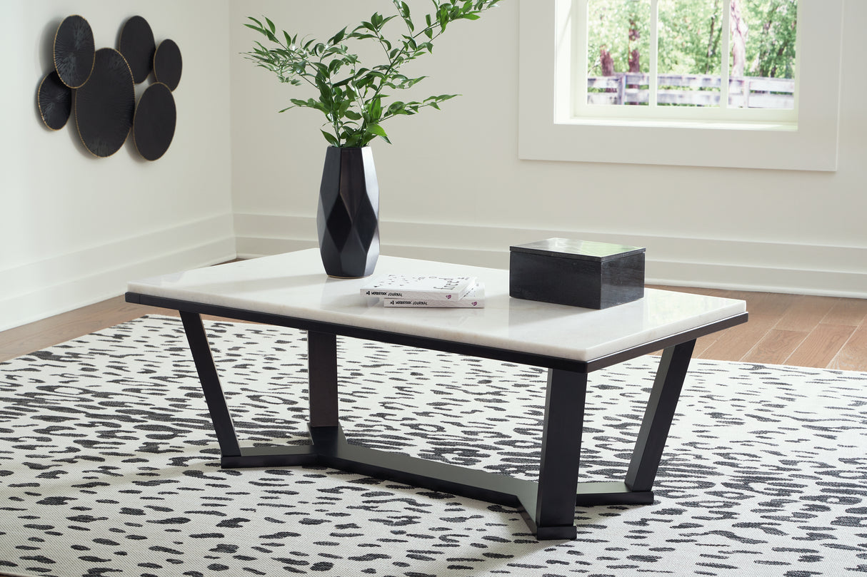 Furniture City Houma - Ashley Furniture - Fostead Coffee Table - Rectangular Cocktail Table - T770-1
