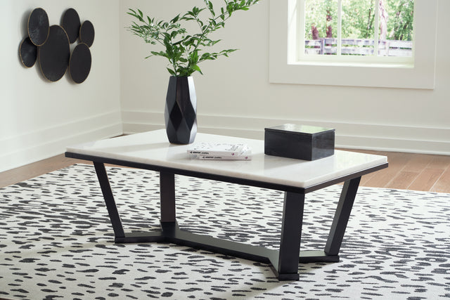 Furniture City Houma - Ashley Furniture - Fostead Coffee Table - Rectangular Cocktail Table - T770-1