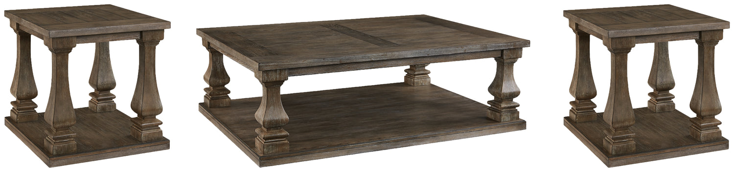 Furniture City Houma - Ashley Furniture - Johnelle Coffee Table and 2 End Tables - Coffee Table and 2 End Tables - T776T1