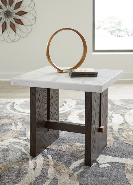 Furniture City Houma - Ashley Furniture - Burkhaus End Table - Rectangular End Table - T779-3