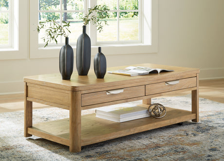 Furniture City Houma - Ashley Furniture - Rencott Coffee Table - Rectangular Cocktail Table - T781-1