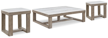 Furniture City Houma - Ashley Furniture - Loyaska Coffee Table and 2 End Tables - Coffee Table and 2 End Tables - T789T1