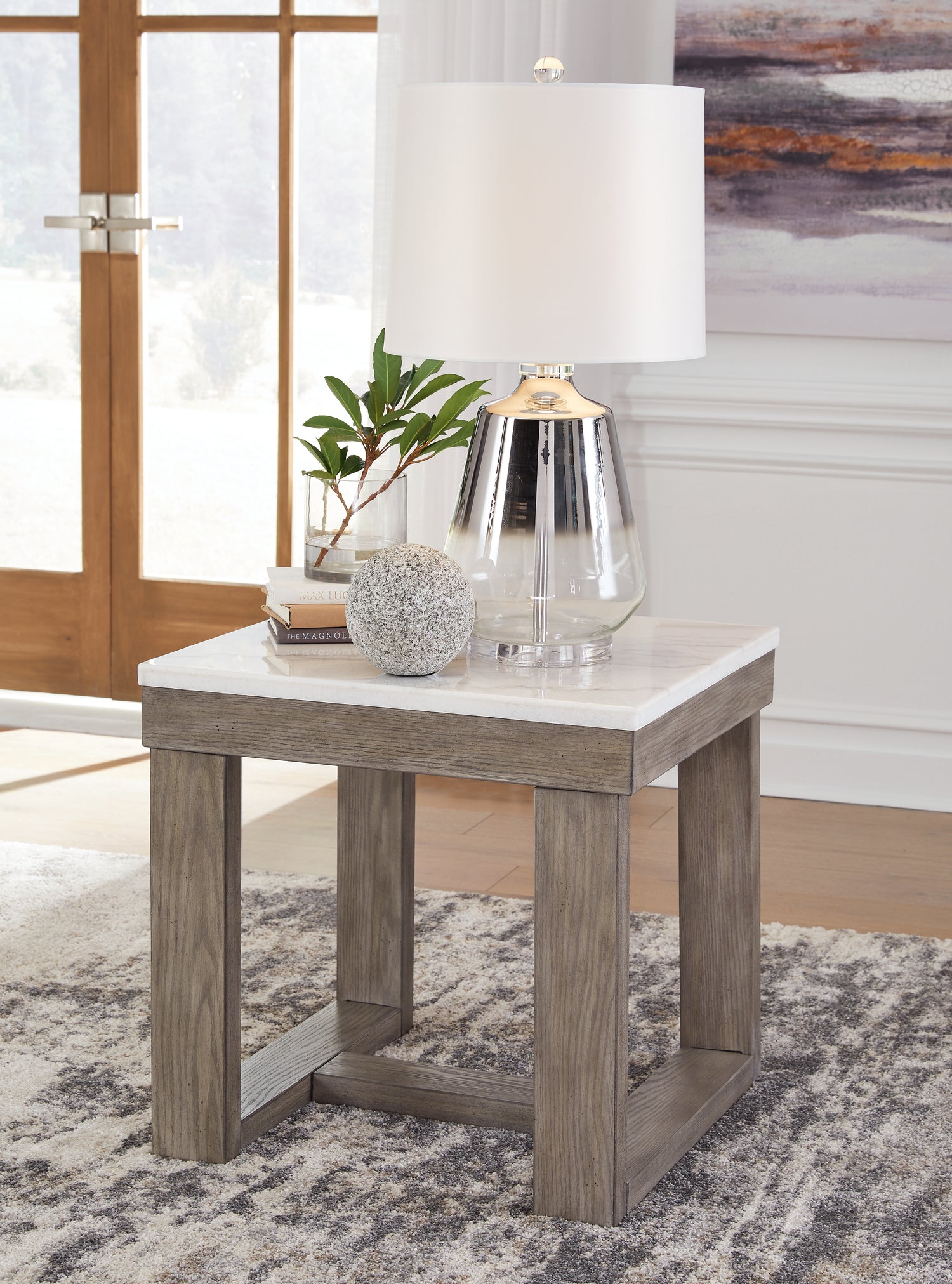 Furniture City Houma - Ashley Furniture - Loyaska End Table - Square End Table - T789-2