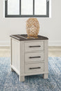 Furniture City Houma - Ashley Furniture - Darborn Chairside End Table - Chair Side End Table - T796-7