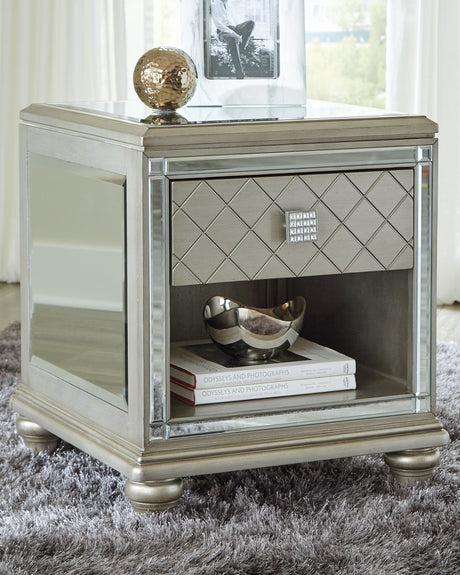 Furniture City Houma - Ashley Furniture - Chevanna End Table - Rectangular End Table - T942-3