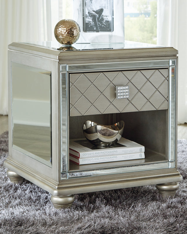 Furniture City Houma - Ashley Furniture - Chevanna End Table - Rectangular End Table - T942-3