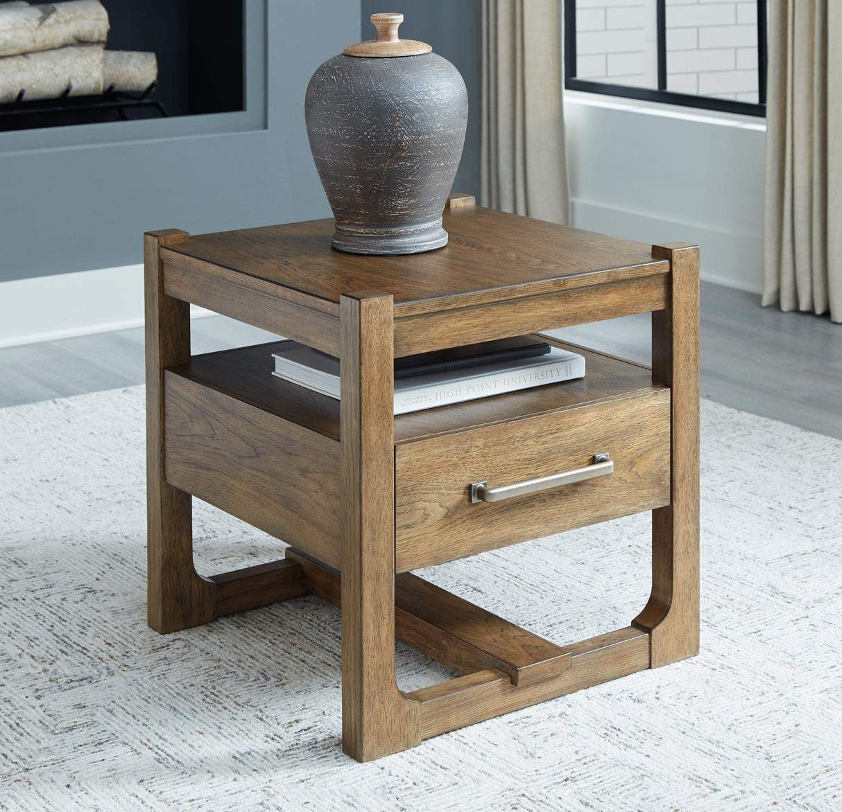 Furniture City Houma - Ashley Furniture - Cabalynn End Table - Square End Table - T974-2