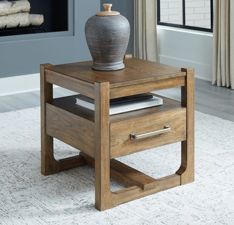 Furniture City Houma - Ashley Furniture - Cabalynn End Table - Square End Table - T974-2