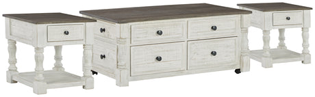 Furniture City Houma - Ashley Furniture - Havalance Lift Top Coffee Table and 2 End Tables - Lift Top Coffee Table and 2 End Tables - T994T1