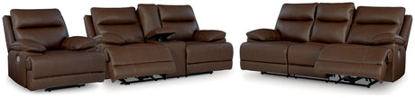 Furniture City Houma - Ashley Furniture - VonRyan Power Reclining Sofa, Loveseat and Recliner - Power Reclining Sofa, Loveseat and Recliner - U10400U2