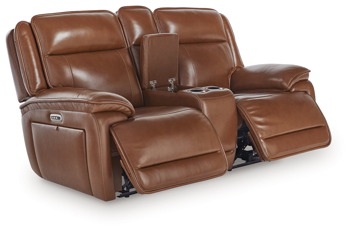 Healy Pier Power Reclining Sofa and Loveseat