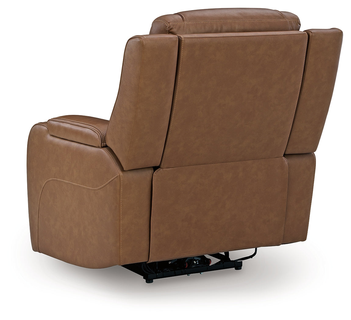 Knightington Power Recliner with Audio Seating