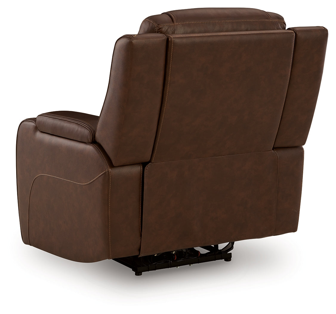 Knightington Power Recliner with Audio Seating