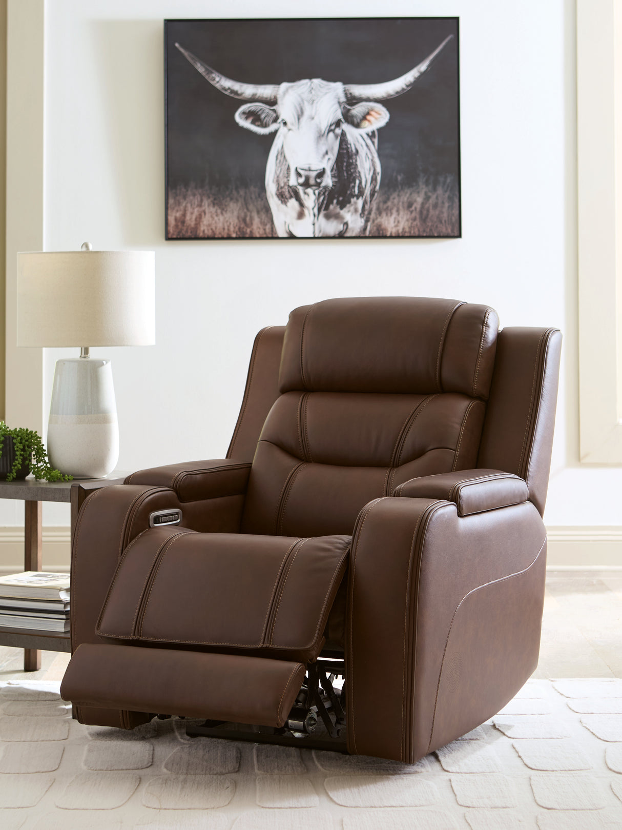 Knightington Power Recliner with Audio Seating