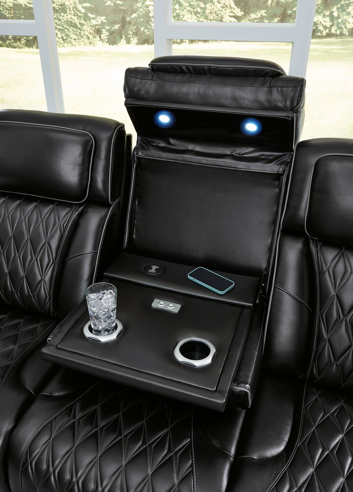 Boyington Power Reclining Sofa and Loveseat