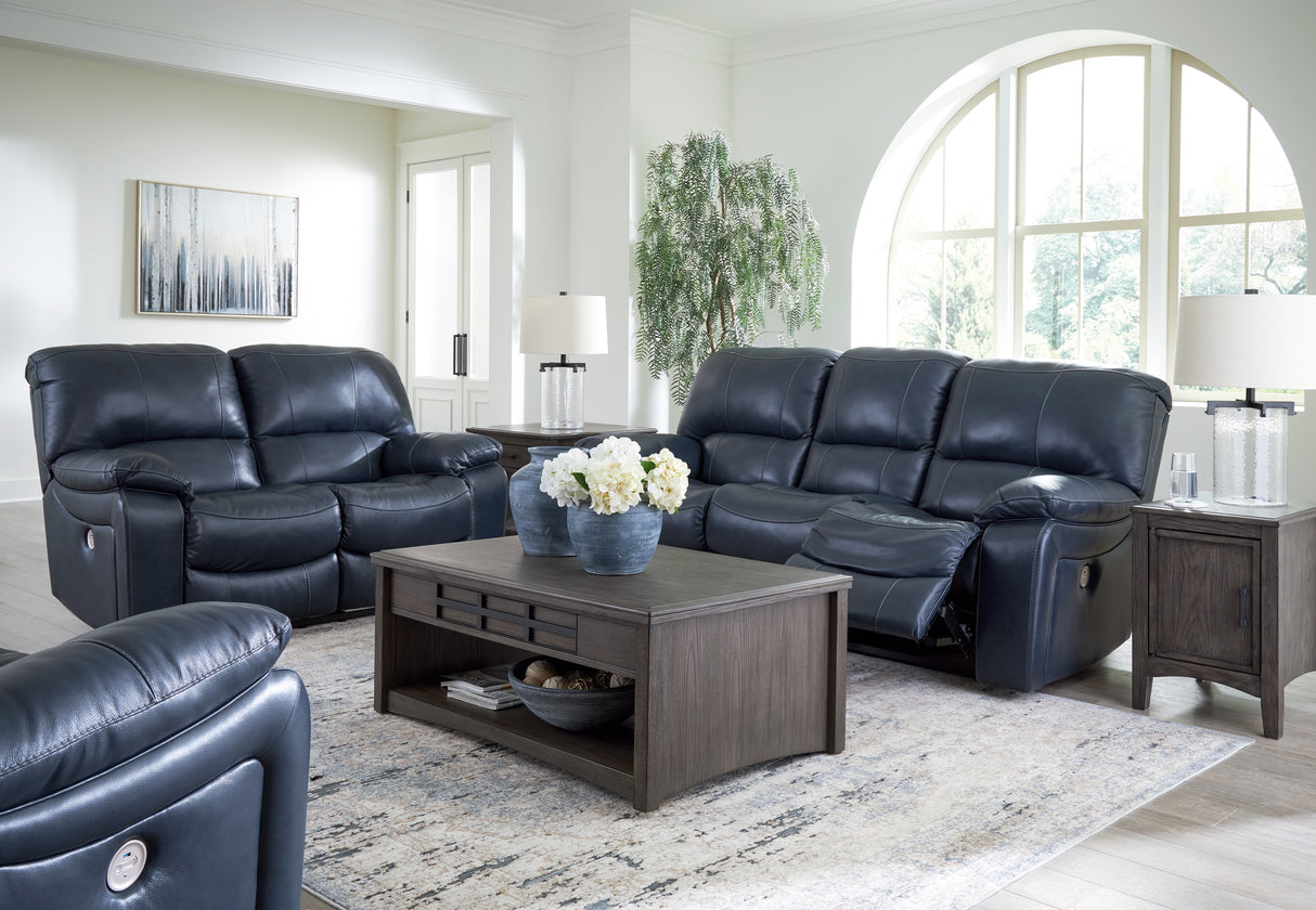 Furniture City Houma - Ashley Furniture - Leesworth Power Reclining Sofa, Loveseat and Recliner - Power Reclining Sofa, Loveseat and Recliner - U43809U2