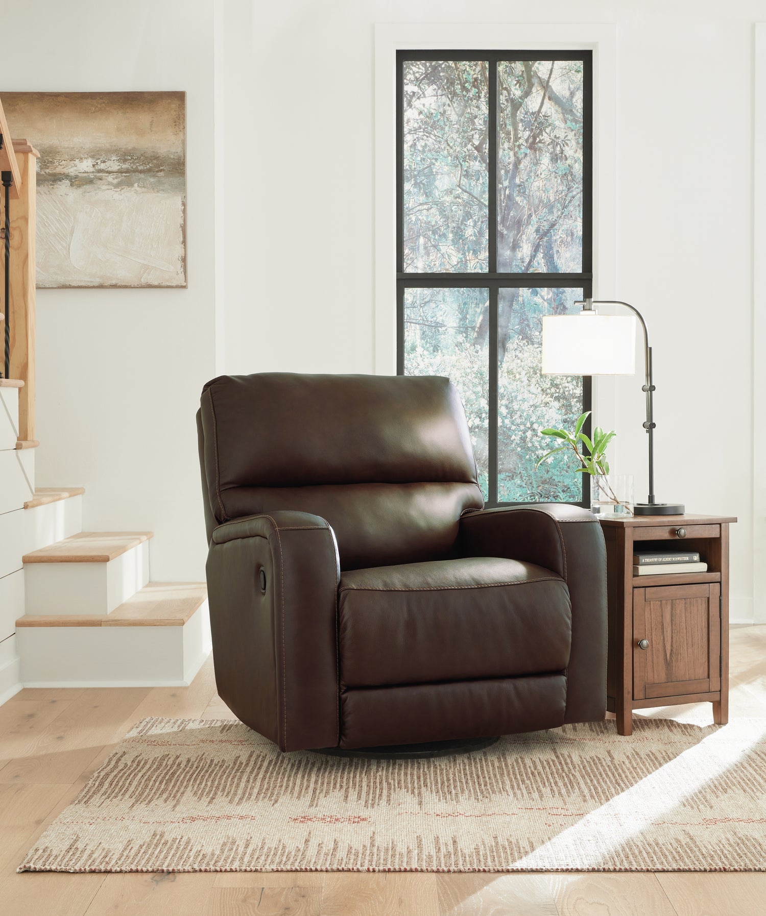 Furniture City Houma - Ashley Furniture - Emberla Swivel Glider Recliner - Swivel Glider Recliner - U4480561