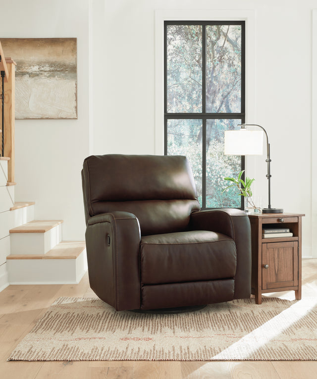 Furniture City Houma - Ashley Furniture - Emberla Swivel Glider Recliner - Swivel Glider Recliner - U4480561