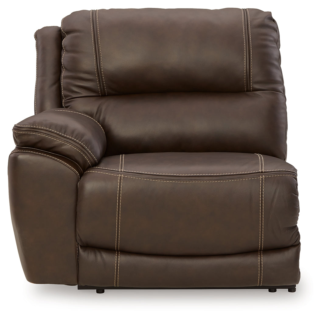 Dunleith 3-Piece Reclining Sofa and 3-Piece Loveseat with Console