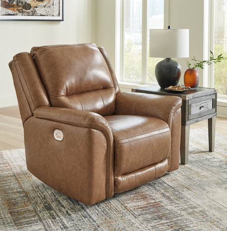 Furniture City Houma - Ashley Furniture - Trasimeno Power Recliner - PWR Recliner/ADJ Headrest - U8281513