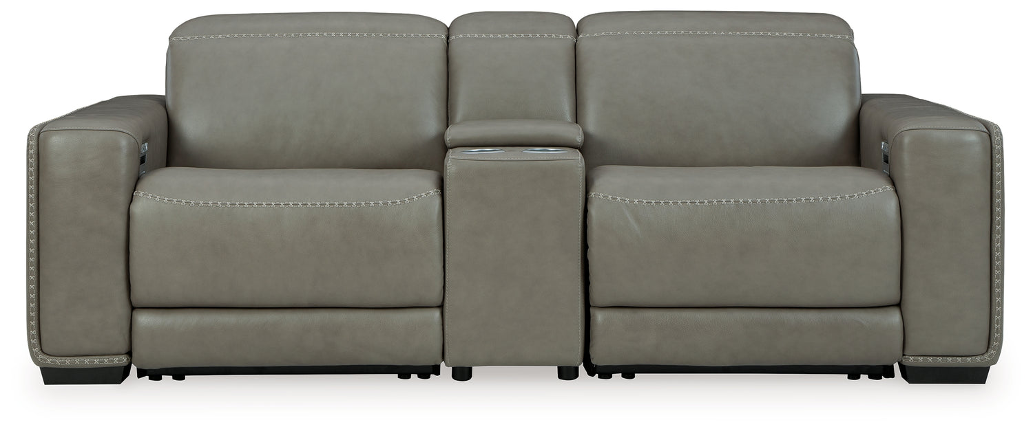 Correze 3-Piece Power Reclining Sectional Loveseat