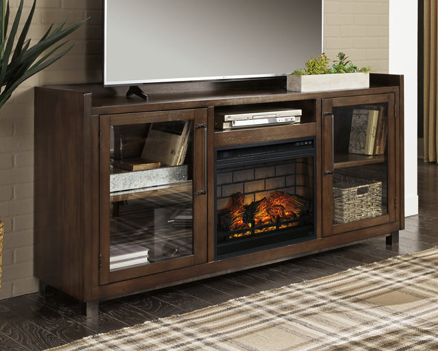 Furniture City Houma - Ashley Furniture - Starmore 70" TV Stand with Electric Fireplace - 70" TV Stand with Electric Fireplace - W633W5