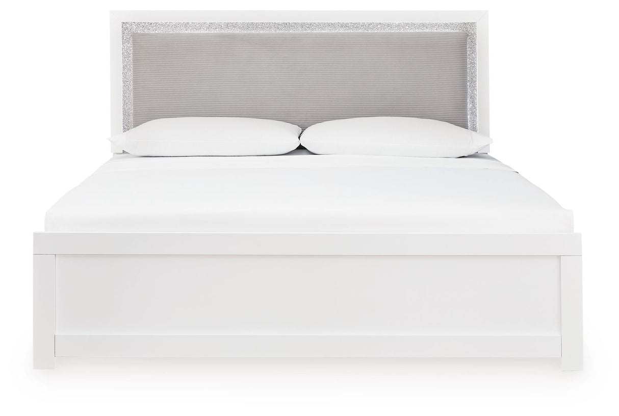 Maeling - Upholstered Panel Bed