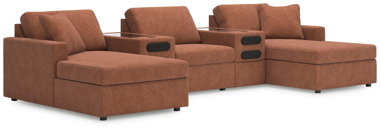 Modmax - U-Shaped Sectional - Spice
