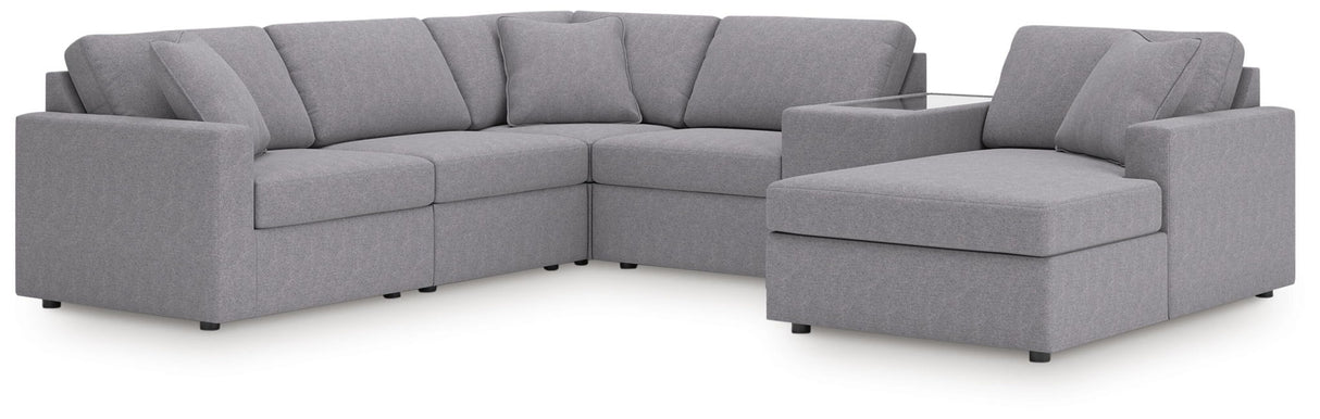Modmax - U-Shaped Sectional - Granite