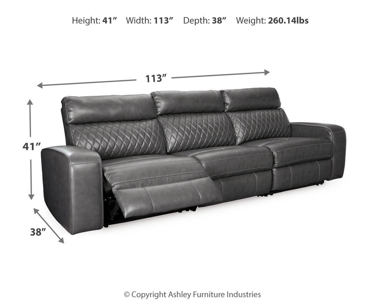 Samperstone - Power Reclining Sectional