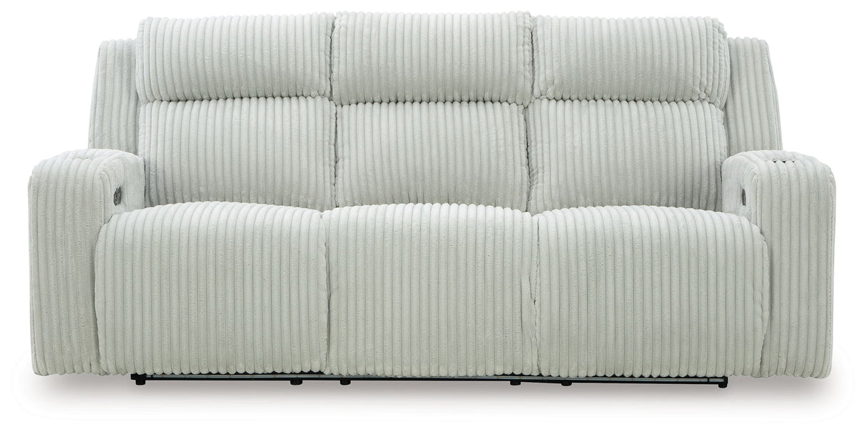 Forest Lake - Power Reclining Sofa With Adj Headrest