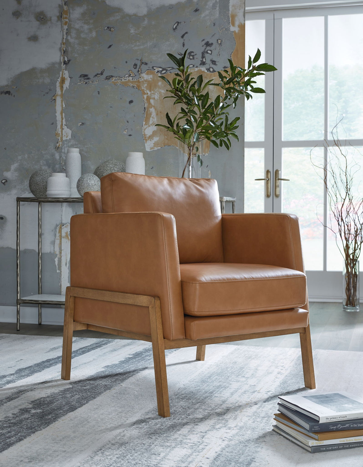 Numund - Accent Chair - Caramel