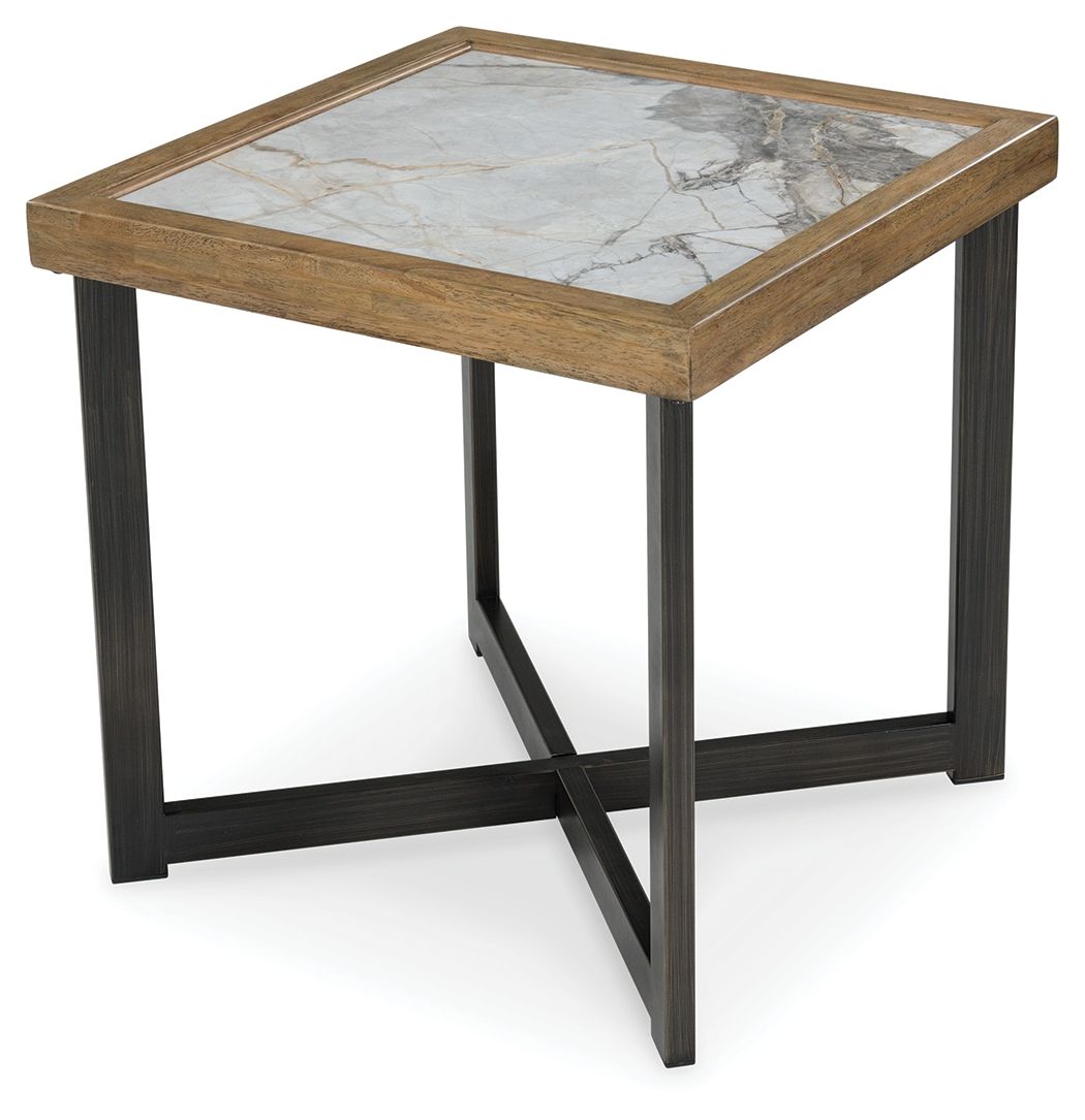 Montia - Square End Table - Multi